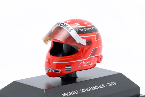 ШЛЕМ MICHAEL SCHUMACHER MERCEDES MGP W01 FORMULA 1 2010 / МИХАЭЛЬ ШУМАХЕР МЕРСЕДЕС МГП W01 ФОРМУЛА-1 — фото 5