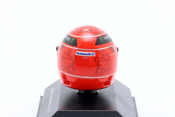 ШЛЕМ MICHAEL SCHUMACHER MERCEDES MGP W01 FORMULA 1 2010 / МИХАЭЛЬ ШУМАХЕР МЕРСЕДЕС МГП W01 ФОРМУЛА-1 — фото 2
