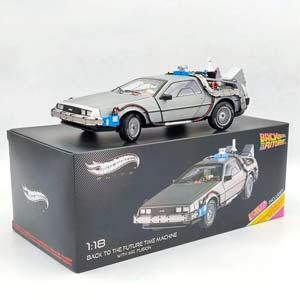 DELOREAN BACK TO THE FUTURE 1/18