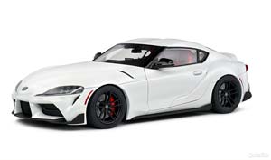 TOYOTA GR SUPRA WHITE PEARL 1/18 SOLIDO