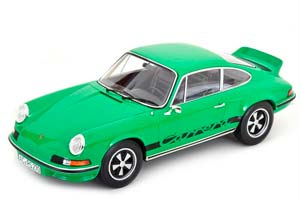 PORSCHE 911 CARRERA RS 2.7 COUPE 1973 GREEN 1/18