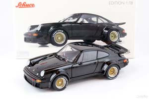 PORSCHE 934 RSR STREET PLAIN BLACK 1/18 SCHUCO