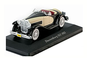 DUESENBERG SSJ 1933 ROADSTER BLACK WITH BEIGE