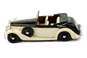 ALVIS 4.3 LITRE DROPHEAD CONVERTIBLE 1938 BLACK/LIGHT BEIGE — фото 3