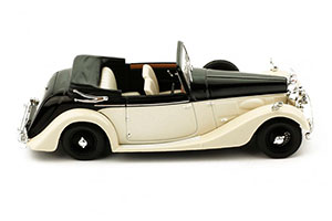 ALVIS 4.3 LITRE DROPHEAD CONVERTIBLE 1938 BLACK/LIGHT BEIGE — фото 4