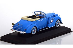 PACKARD VICTORIA CONVERTIBLE 1938 LIGHT BLUE — фото 2