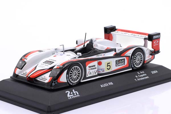 AUDI R8 #5 WINNER 24H LEMANS 2004 CAPELLO, KRISTENSEN, ARA / АУДИ R8 ПОБЕДИТЕЛЬ 24 ЧАСА ЛЕ-МАН КАПЕЛЛО КРИСТЕНСЕН АРА