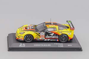CHEVROLET CORVETTE C6 ZR1 5.5L V8 TEAM LARBRE COMPETITION №50 WINNER LMGTE-AM CLASS 24H LE MANS 2012 PATRICK BORNHAUSER - JULIEN CANAL - PEDRO LAMY, YELLOW BLACK RED — фото 5