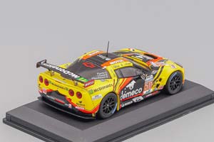 CHEVROLET CORVETTE C6 ZR1 5.5L V8 TEAM LARBRE COMPETITION №50 WINNER LMGTE-AM CLASS 24H LE MANS 2012 PATRICK BORNHAUSER - JULIEN CANAL - PEDRO LAMY, YELLOW BLACK RED — фото 2