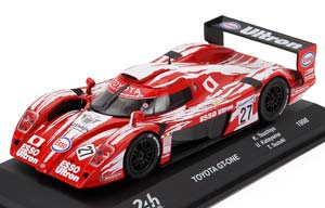 TOYOTA GT-ONE 3.6L TURBO V8 TEAM TOYOTA MOTORSPORT №27 24H LE MANS 1998 KEIICHI TSUCHIYA - UKYO KATAYAMA - TOSHIO SUZUKI, RED WHITE