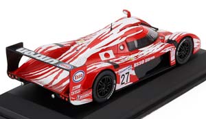 TOYOTA GT-ONE 3.6L TURBO V8 TEAM TOYOTA MOTORSPORT №27 24H LE MANS 1998 KEIICHI TSUCHIYA - UKYO KATAYAMA - TOSHIO SUZUKI, RED WHITE — фото 2