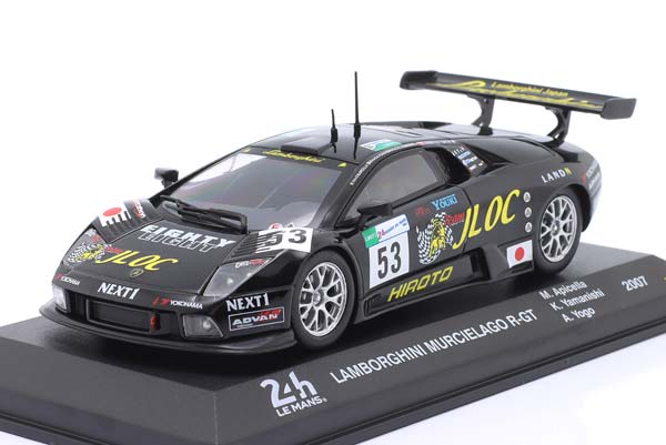 LAMBORGHINI MURCIELAGO R-GT #53 24H LEMANS 2007 YAMANISHI, APICELLA, YOGOU / ЛАМБОРГИНИ МУРКИЕЛАГО Р-ГТ 24 ЧАСА ЛЕ-МАН ЯМАНИШИ АПИКЕЛЛА ЙОГУ