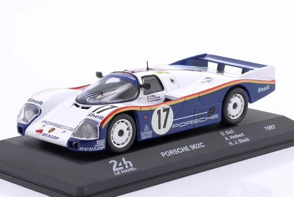 PORSCHE 962C #17 WINNER 24H LEMANS 1987 STUCK, BELL, HOLBERT / ПОРШЕ 962C ПОБЕДИТЕЛЬ 24 ЧАСА ЛЕ-МАН СТУК БЕЛЛ ХОЛБЕРТ