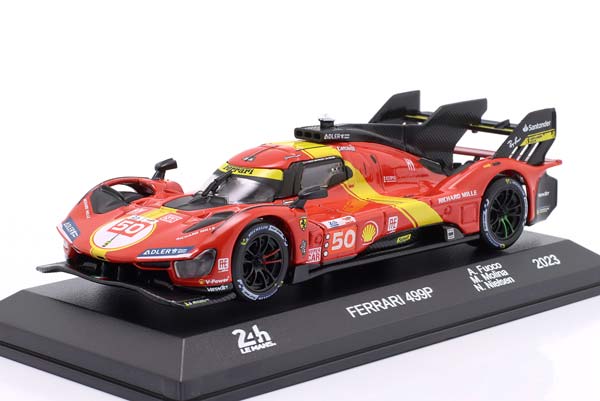 FERRARI 499P #50 5TH 24H LEMANS 2023 FUOCO, NIELSEN, MOLINA / ФЕРРАРИ 499P 5TH 24 ЧАСА ЛЕ-МАН ФУОКО НИЕЛСЕН МОЛИНА