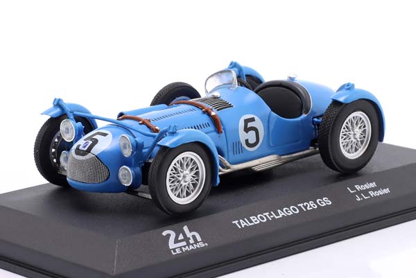 TALBOT-LAGO T26 GS #5 WINNER 24H LEMANS 1950 L. ROSIER, J. ROSIER / ТАЛБОТ-ЛАГО T26 ГС ПОБЕДИТЕЛЬ 24 ЧАСА ЛЕ-МАН РОСИЕР ДЖ