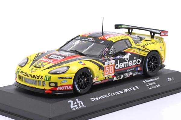 CHEVROLET CORVETTE C6.R #50 WINNER LMGTE-AM 24H LEMANS 2011 LARBRE COMPETITION / ШЕВРОЛЕ КОРВЕТ C6 ПОБЕДИТЕЛЬ ЛМГТЕ-АМ 24 ЧАСА ЛЕ-МАН ЛАРБРЕ СОРЕВНОВАНИЙ