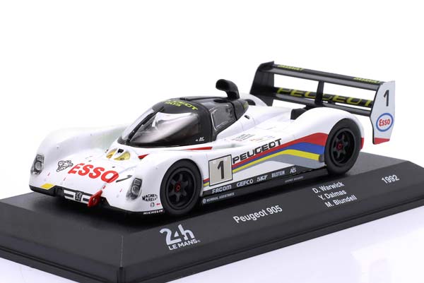 PEUGEOT 905 #1 WINNER 24H LEMANS 1992 WARWICK, DALMAS, BLUNDELL / ПЕЖО 905 ПОБЕДИТЕЛЬ 24 ЧАСА ЛЕ-МАН ВАРВИК ДАЛЬМАС БЛУНДЕЛЛ