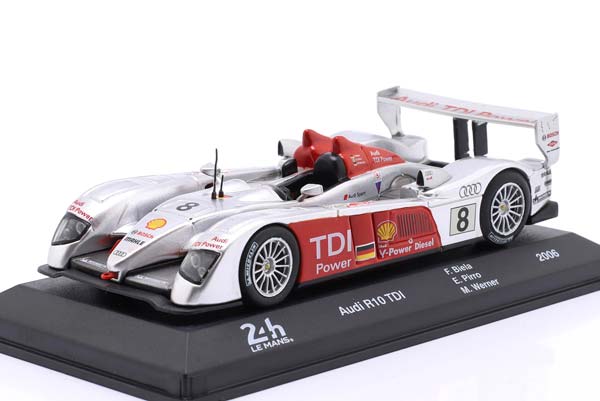 AUDI R10 TDI #8 WINNER 24H LEMANS 2006 BIELA, WERNER, PIRRO / АУДИ R10 ТДИ ПОБЕДИТЕЛЬ 24 ЧАСА ЛЕ-МАН БИЕЛА ВЕРНЕР ПИРРО