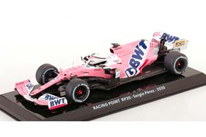 MERCEDES BWT F1 RP20 RACING POINT №11 SEASON SERGIO PEREZ 2020 MATT PINK BLUE