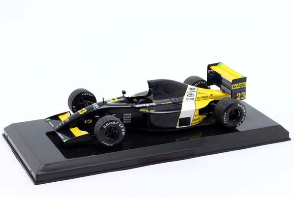 MINARDI F1 M191 FORD №23 SEASON 1991 PIERLUIGI MARTINI YELLOW BLACK WHITE — фото 3