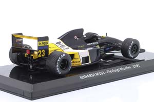 MINARDI F1 M191 FORD №23 SEASON 1991 PIERLUIGI MARTINI YELLOW BLACK WHITE — фото 2