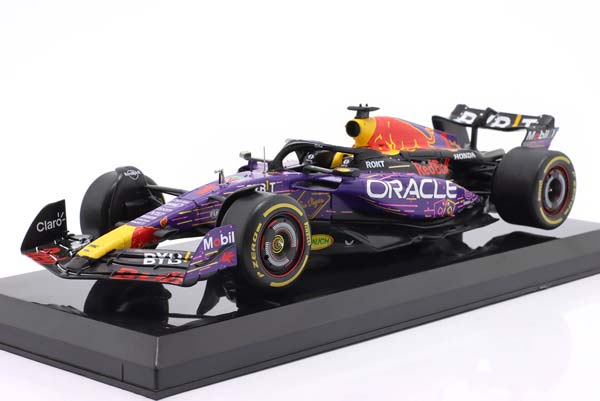 RED RB19 #1 WINNER LAS VEGAS GP FORMULA 1 WORLD CHAMPION 2023 M. VERSTAPPEN / КРАСНЫЙ RB19 ПОБЕДИТЕЛЬ ГРАН-ПРИ ЛАС-ВЕГАСА ФОРМУЛА-1 ЧЕМПИОН МИРА МАКС ФЕРСТАППЕН