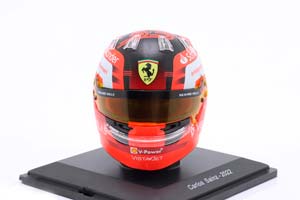 МОДЕЛЬ ШЛЕМА BELL C.SAINZ 2022 FERRARI F1-75 — фото 2