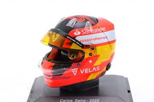 МОДЕЛЬ ШЛЕМА BELL C.SAINZ 2022 FERRARI F1-75 — фото 5
