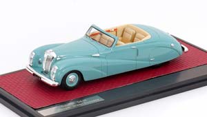 DAIMLER DE36 HOOPER CONVERTIBLE TURQUOISE-BLUE