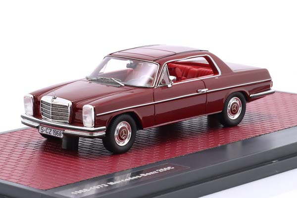 MERCEDES-BENZ 250 C (W114) /8 YEAR 1968 DARK RED / МЕРСЕДЕС-БЕНЦ 250 W114 8 ТЕМНЫЙ КРАСНЫЙ