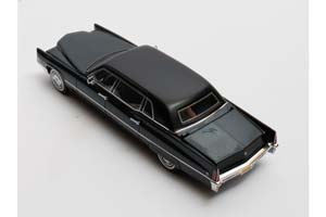 CADILLAC FLEETWOOD SERIES 75 LIMOUSINE 1970 METALLIC DARK BLUE — фото 4