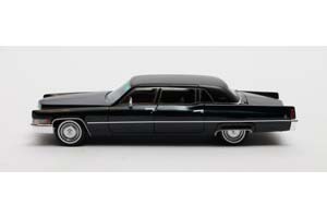CADILLAC FLEETWOOD SERIES 75 LIMOUSINE 1970 METALLIC DARK BLUE — фото 5