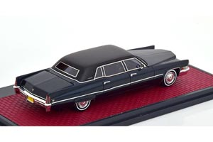 CADILLAC FLEETWOOD SERIES 75 LIMOUSINE 1970 METALLIC DARK BLUE — фото 2