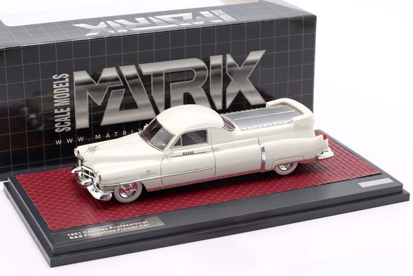 CADILLAC PROFESSIONAL S&S FLORENTINE FLOWER CAR 1951 WHITE 1:43 / КАДИЛЛАК ПРОФЕССИОНАЛ ФЛОРЕНТИНЕ ФЛОВЕР АВТОМОБИЛЬ БЕЛЫЙ — фото 3