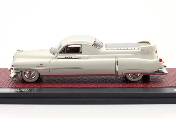 CADILLAC PROFESSIONAL S&S FLORENTINE FLOWER CAR 1951 WHITE 1:43 / КАДИЛЛАК ПРОФЕССИОНАЛ ФЛОРЕНТИНЕ ФЛОВЕР АВТОМОБИЛЬ БЕЛЫЙ — фото 4