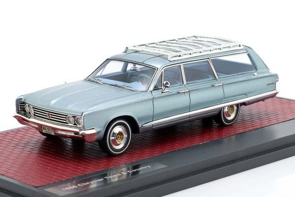 CHRYSLER TOWN & COUNTRY YEAR 1966 LIGHT BLUE METALLIC / ЧРЙСЛЕР ТОВН КУНТРЙ СВЕТЛЫЙ СИНИЙ МЕТАЛЛИК ГОЛУБОЙ