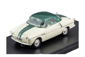 FIAT 600 VIOTTI COUPE 1959 БЕЛЫЙ/ЗЕЛЕНЫЙ