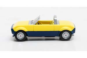PEUGEOT 104 PEUGETTE PININFARINA 1976 YELLOW/BLUE — фото 3