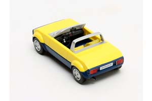 PEUGEOT 104 PEUGETTE PININFARINA 1976 YELLOW/BLUE — фото 4