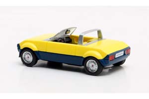 PEUGEOT 104 PEUGETTE PININFARINA 1976 YELLOW/BLUE — фото 2