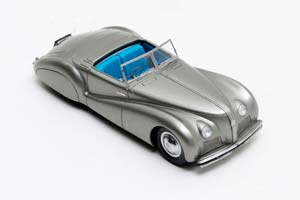 ALFA ROMEO TIPO 256 CABRIOLET SPORTIVA PININ FARINA 1939 METALLIC GRAY — фото 5
