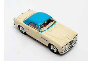 ALFA ROMEO 6C 2500 SUPERGIOIELLO GHIA COUPE 1950 BEIGE/BLUE — фото 3