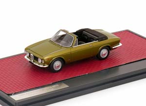 ALFA ROMEO GIULIA GTC TOURING CONVERTIBLE 1964 GREENMETALLIC