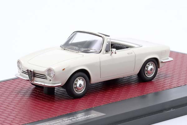ALFA ROMEO GIULIA GT SPIDER PROTOTIPO YEAR 1963 WHITE / АЛЬФА РОМЕО ДЖУЛИЯ ГТ СПАЙДЕР ПРОТОТИПО БЕЛЫЙ