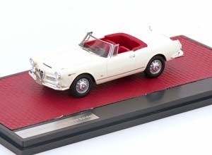 ALFA ROMEO 2600 SPIDER 1962-1965 CREME-WHITE