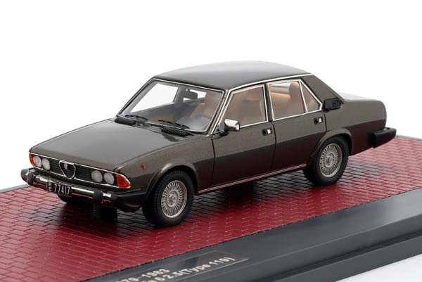 ALFA ROMEO ALFA 6 2.5 (TYPE 119) YEAR 1979 BROWN METALLIC / АЛЬФА РОМЕО АЛФА 6 2 5 ТИП 119 КОРИЧНЕВЫЙ МЕТАЛЛИК
