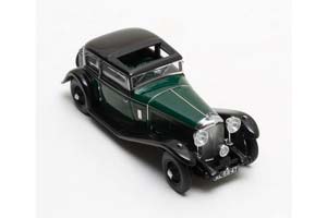 BENTLEY 8 LITRE MAYFAIR CLOSE COUPE SALOON 1932 GREEN/BLACK — фото 5