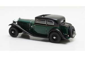 BENTLEY 8 LITRE MAYFAIR CLOSE COUPE SALOON 1932 GREEN/BLACK — фото 2