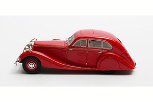 BENTLEY 4,5 LITRE GURNEY-NUTTING AIRFLOW SALOON #B118HK 1936 RED — фото 5