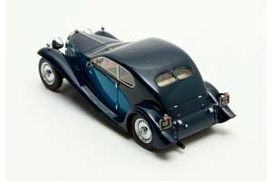 BUGATTI TYPE 46 SUPERPROFILE COUPE 1930 DARK BLUE/BLUE — фото 4